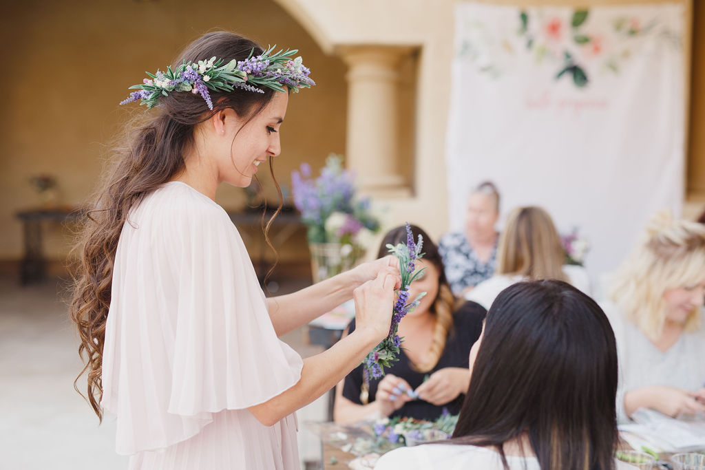 atelier couronnes de fleurs evjf deauville