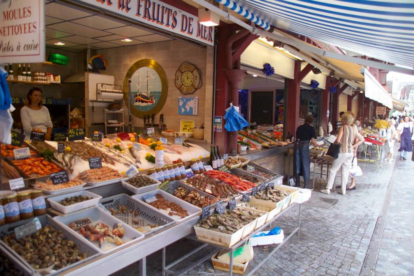 marché aux poissons trouville trouville blog deauville