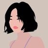 dessin femme asiatique cheveux courts