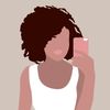 dessin femme avec telephone