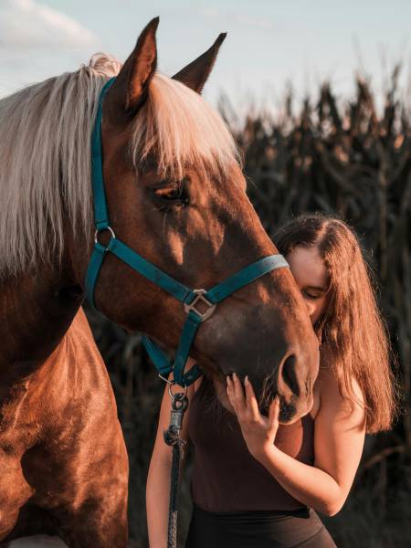 faire une balade a cheval pour un evjf avec une mariee timide