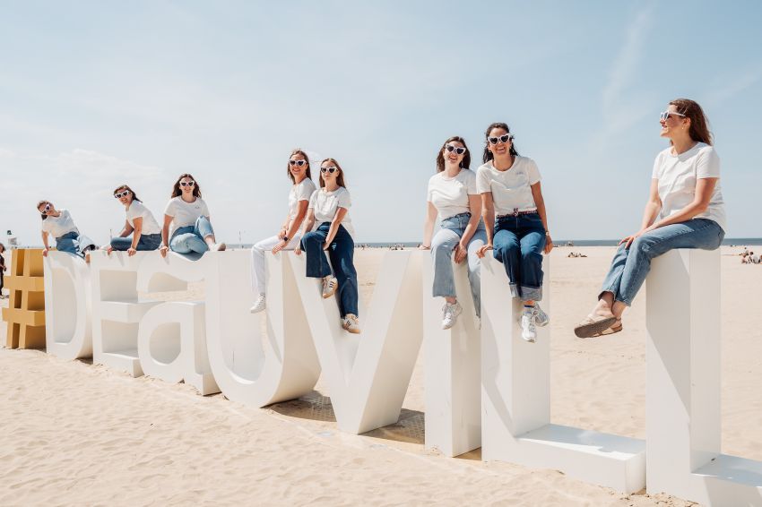 shooting photo evjf a deauville